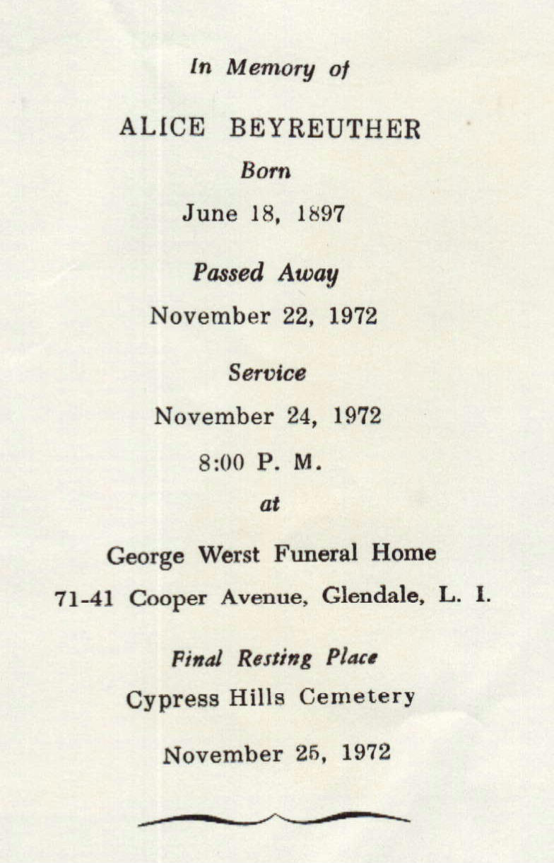 1972 Death Alice Beyreuther.tif